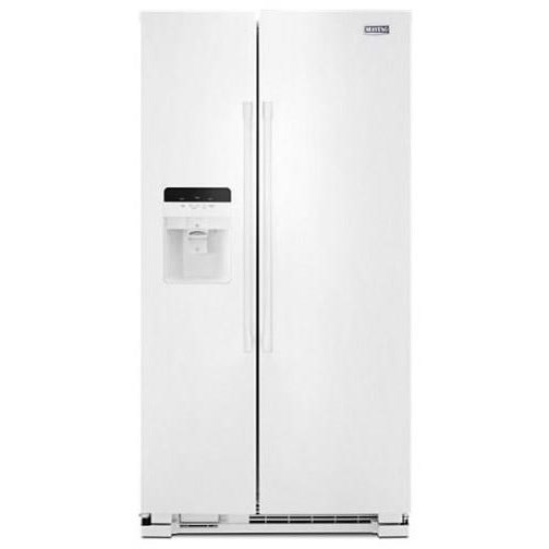 Maytag MSS25C4MGW 25 Cu. Ft. 36" SidebySide Refrigerator with